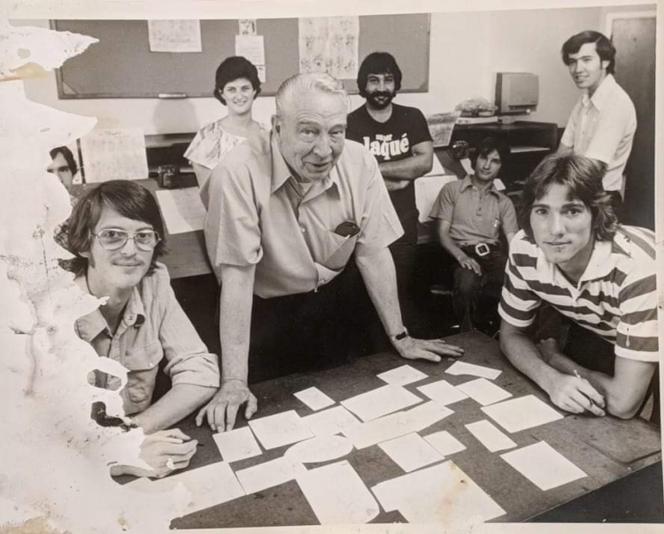Eric Larson's animation training group 1978