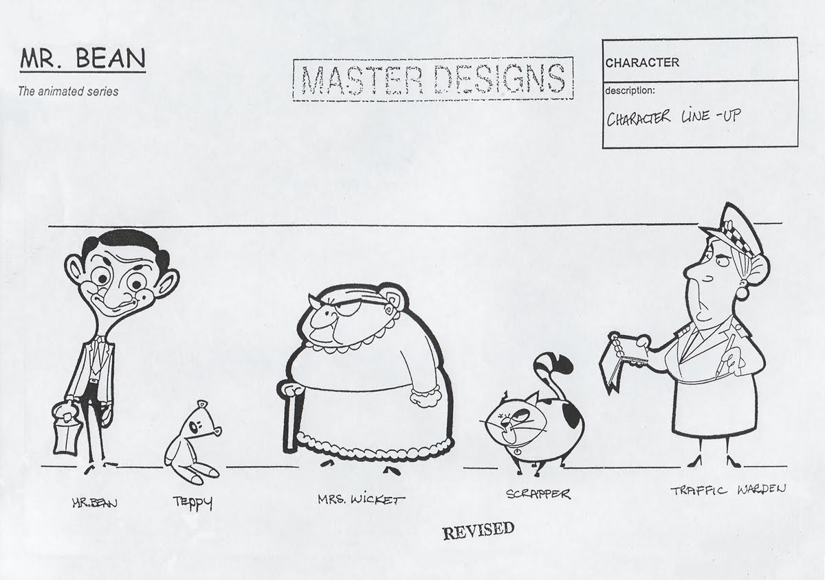 – Model Sheets | Traditional Animation