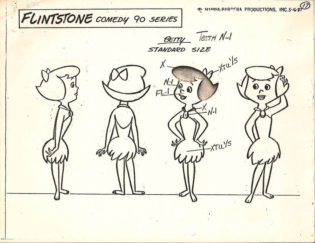 FlintstonesModelSheet2