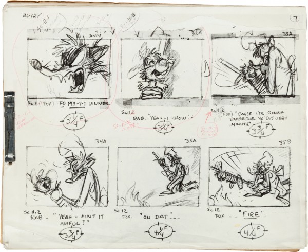 Song of the South Storyboard