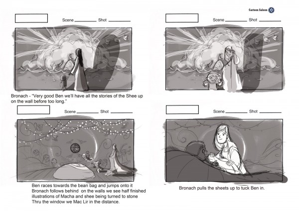 Song of the Sea Storyboard by Tomm Moore