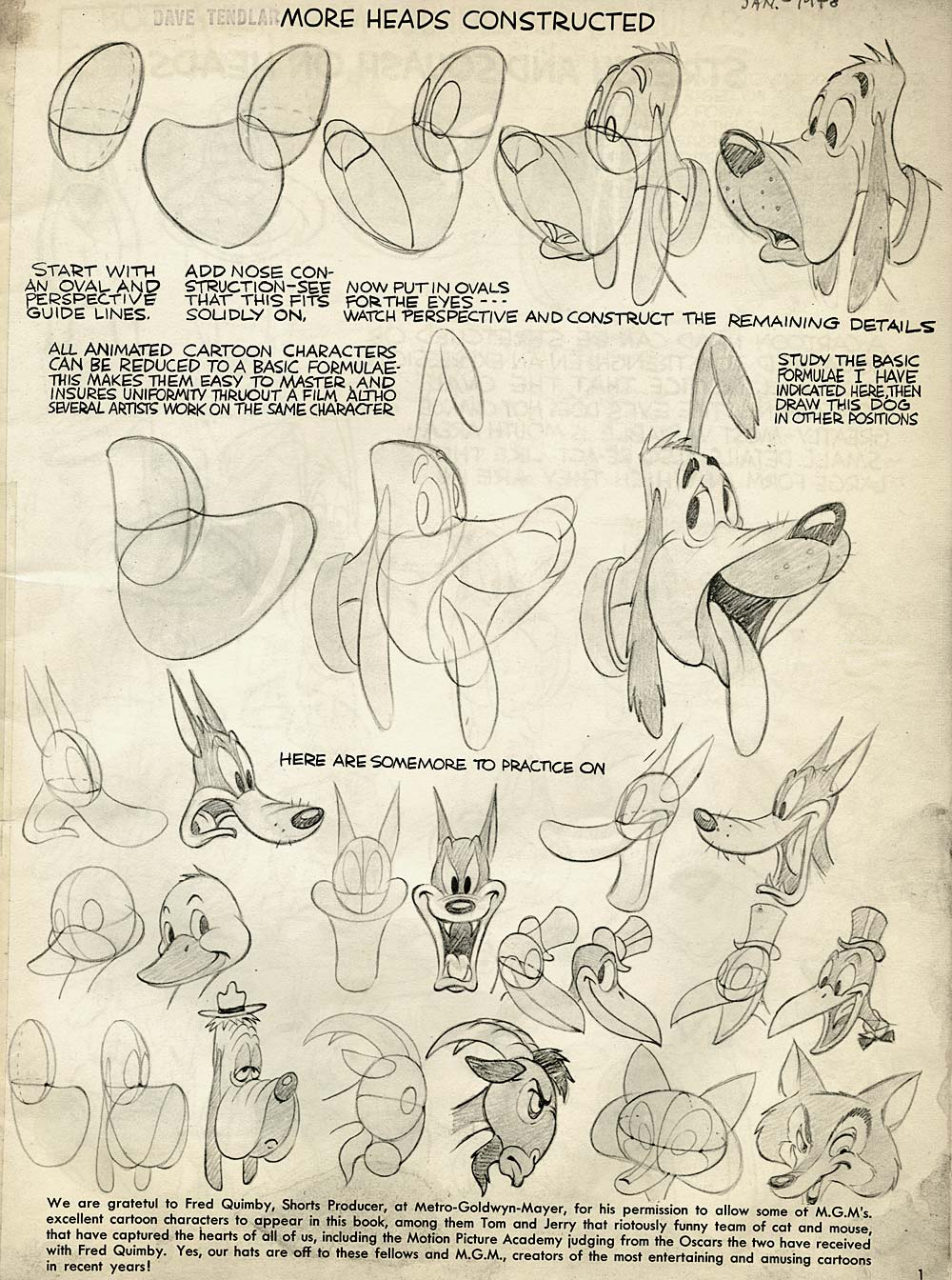 Advanced Animation by Preston Blair (1947) | Traditional Animation