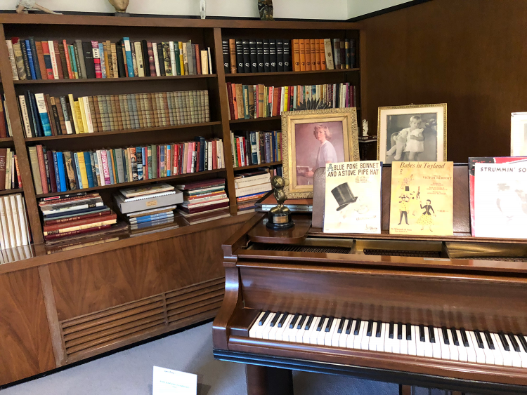 Walt's Office Bookshelf