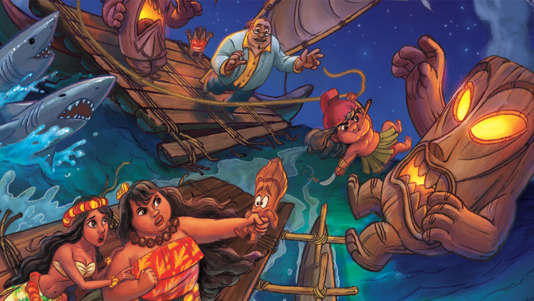 Tiki Trouble by Dominic Carola | Traditional Animation